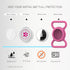 Airtag Dog Collar Holder, Durable & Lightweight Airtag Case, Slide-on Waterproof Protective Air Tag Holder for Dog Collar - for Dogs and Cats (Ros...