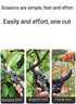 Heavy Duty Bypass Pruning Shears Gardening Manual Pruning Shears Plant Shears Flower Shears Best Gardening Shears, Tree Pruners Cutting Branches H...