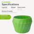 humangear Flexibowl | Convertible Camping Bowl | On the Go | Packable & Easy to Clean, Green...