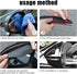 2 Pcs Car Rear View Side Mirror Rain Eyebrow, Car Exterior Trim Accessories, Carbon Fiber Rear View Mirror Visor Guard Car Side Mirror Rain Eyebro...