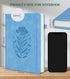 Lined Journal Notebook for Men Women, A5 Leather Journals for Writing, Blue 200 Pages College Ruled Journal Notebook, Travel Daily Journal Noteboo...