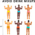 NPW Drinking Buddies Drink Markers, Wine Glass Charms for Parties - Bachelorette, Girls' Nights, Family Get Together & More, Novelty Gifts (6 Coun...