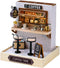 Flever Dollhouse Miniature DIY House Kit Creative Room with Furniture for Romantic Valentine's Gift (Coffee Time)...