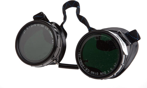 Forney 55311 Goggles, Oxygen Acetylene, Economy Eye-Cup 50MM Round Lens, Shade-5...