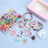 1450Pcs Fruit Smiley Clay Beads for Bracelet Making Kit Jewelry Necklace Gifts, Handmade Polymer Beads with Colored Stars, Letters and Crystal Ela...