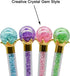 Maydahui 24PCS Crystal Gem Ballpoint Pen Retractable Colorful Pearl Quicksand Pens Black Ink for Students Party School Office...