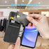 for Samsung Galaxy A05s Case, with Screen Protector,PU Leather Wrist Strap Card Slots Shockproof Protective Flip Cover Phone Wallet Case for Samsu...