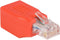 StarTech.com Cat6 Cable - Cat6 Crossover Adapter - GbE - Red - Ethernet Network Cable (C6CROSSOVER)...
