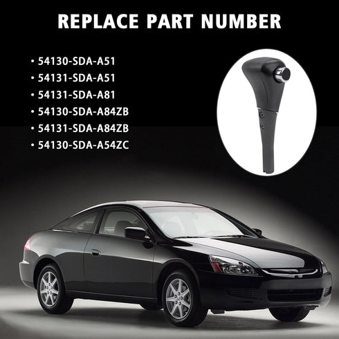 ZONFANT Gear Shift Knob Handle, Automatic Shifter Knob Lever Compatible with 2003-2006 Honda Accord, Replace#54130-SDA-A51 54130-SDA-A84ZB...