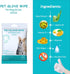6PCS Cats & Dog Washing Gloves, Dog Wipes Cleaning Deodorizing Grooming Gloves, Rinse-Free Pet Wipes for Dogs & Cat Quick Cleaning after Outdoor A...