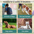 NeverAway Waterproof Silicone AirTag Holder for Dog and Cat Collars: Soft-Touch Dog GPS Tracker, Apple AirTag Pet, Easy to Install Dog or Cat Coll...
