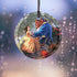 Disney - Beauty and The Beast - 3.5” Starfire Prints Hanging Glass Print Accessory – Light Catching Hanging Accessory – Ideal for Gifting and Coll...
