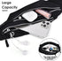 Running Belt for Men Women Waterproof Fanny Pack Crossbody Running Waist Bag Packs Running Pouch with 2 Pockets Elastic Running Belt Bag with Cell...