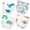 Joyo roy Soft Potty Training Pants 4 Packs Reusable Toddler Training Underwear 3T 100% Cotton Absorbent Kid Confident Potty Training Underwear for...