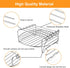 Air Fryer Rack for Air Fryer Oven, Set of 2 Multi-purpose Air Fryer Accessories Metal Double Layer Wire Rack with Skewer for Ninja, Power XL, Coso...