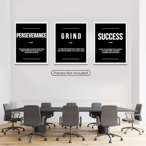 Motivational Bedroom Decor Inspirational Wall Art for Living Room Pictures for Bedroom Office Wall Decor?Positive Quotes & Sayings Posters (Set of...