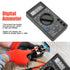 Black DT830D Auto Ranging Digital Multimeter, Continuity Ohm Digital Multimeter, for Transistor Testing Diode Testing Continuity Measurement Buzze...