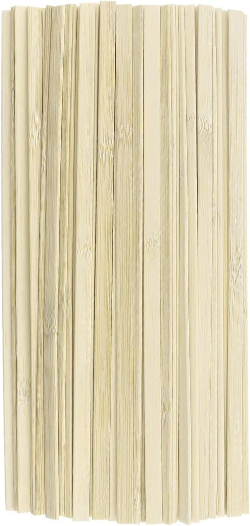 11.8 inches Wood Craft Sticks - Natural Bamboo Sticks, 30PCS...