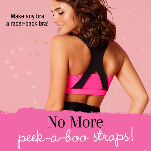 Hollywood Fashion Secrets Bra Converting Clips, Clear, Transform Your Bra Style And Lift, 2 Pack...
