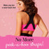 Hollywood Fashion Secrets Bra Converting Clips, Clear, Transform Your Bra Style And Lift, 2 Pack...