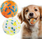 Dog Balls for Aggressive Chewers,Indestructible Floating Dog Ball,Bouncy Fetch Balls for Dogs Small Medium Breed,Lightweight Solid Tennis Balls fo...