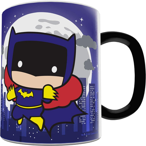 Morphing Mugs DC Comics - Batwoman - Chibi Cartoon - Justice League - 11 oz Heat Sensitive Mug – Ceramic Color Changing Coffee Tea Mug...