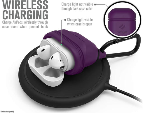 Catalyst Waterproof Case for AirPods 2nd Generation and AirPods 1st Generation - Wireless and USB-C Charging High Drop Protection AirPods Gen 2 an...