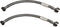 12" Stainless Steel Braided Toilet Supply Line 2 Pack (1/2 FIP x 7/8 BC)...