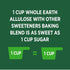 Whole Earth Sweetener Co. Allulose Baking Blend, Granulated, Plant-Based Sugar Alternative, 12 Ounces, 0.75 Pound (Pack of 1)...
