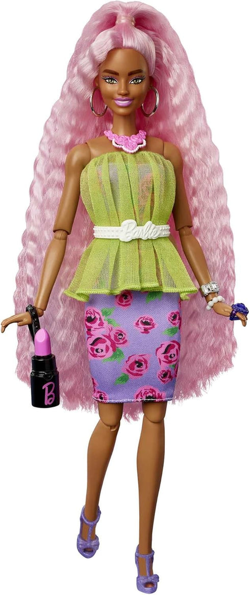 Barbie Extra Deluxe Doll & Accessories Set with Pet, Mix & Match Pieces for 30+ Looks, Multiple Flexible Joints, Gift for Kids 3 Years Old & Up...