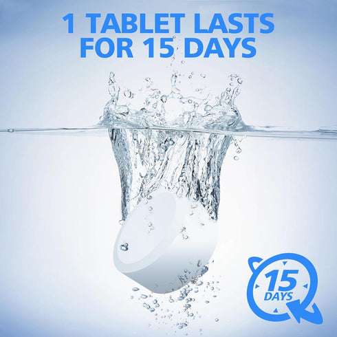 USKICH Toilet Bowl Cleaner Tablets 20 PACK, Bathroom Automatic Toilet Tank Cleaners with Bleach, Slow-Releasing Household Toilet Cleaners for Deod...