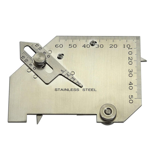 RIVERWELD Bridge Cam Gauge Welding Inspection High-low Misalignment Checks Depth of Undercut or Pitting Fillet Weld Length or Throat Size Angle of...