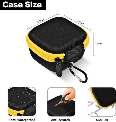 COMECASE Case Compatible with DEWALT Wearable Bluetooth Speaker, Magnetic Clip-On Wireless Portable Mini Speaker Storage Holder Bag (Box Only)......