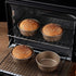 2Pcs 4 inch Round Steel Bread Cake Pan Mini Bread Hamburger Bun Molds Non-stick Cheesecake Baking Mold Cupcake Pan Round Cake Pan for Birthday Par...