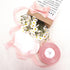 Pink Ribbon for Flower Bouquet 1 Inch 50 Yards Sheer Mothers Day Gift Basket Ribbon Tulle Ribbon for Gift Wrapping Ribbons for Crafts Ribbon for H...