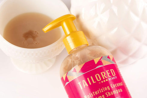 Tailored Beauty Moisturizing Coconut Crème Shampoo - Grow Strong Healthy Hair - 100% Natural Daily Shampoo with Coconut Oil For All Hair Textures ...