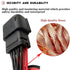 Headlights Connector Pigtail Harness Wiring Plug Compatible with Cadillac ATS 2013-2019 Front 23236365, 23236366...