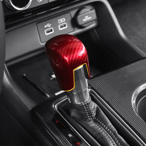 for Honda Civic 2022 2023, CR-V CRV 2023, HR-V HRV 2023, Accord 2018-2023, Gear Shift Knob Cover Trim Automatic Transmission CVT Boots Decoration ...