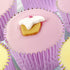 Fox Run Light Pink Foil Muffin and Cupcake Liners, Set of 32 Standard Size Wrappers...