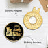 The Golf Father Black Gold Golf Ball Marker with Magnetic Hat Clip, Funny Golf Accessories and Golf Gifts for Men Dad Grandpa, Birthday for Golf F...
