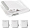 Eco-Baby Sliding Door Lock, 4 Pack Child Proof Safety Window Locks for Glass Doors (Grey)...