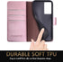 SUANPOT for Samsung Galaxy S21 Ultra 6.8" with RFID Blocking Leather Wallet case Credit Card Holder,Flip Folio Book Phone case Shockproof Cover Wo...