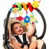 Baby Crib Hanging Rattles Toys - Infant Baby Worm Crib Bed Around Rattle Bell Cartoon Insect Spiral Hanging Toy with Ringing Bell for Infants Bed ...