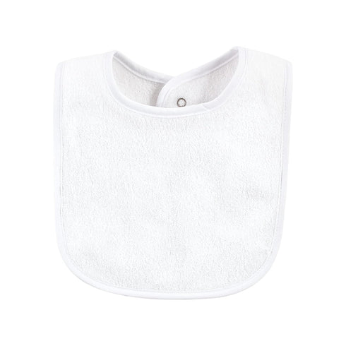 Hudson Baby Unisex Baby Rayon from Bamboo Bib with Waterproof Lining 10pk, Gray White, One Size...