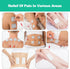 24 PCS Electrode Replacement Pads for TENS Unit & Portable Hard EVA Travel Case, Protective TENS & Accessories Carrying Case, Durable Shockproof &...