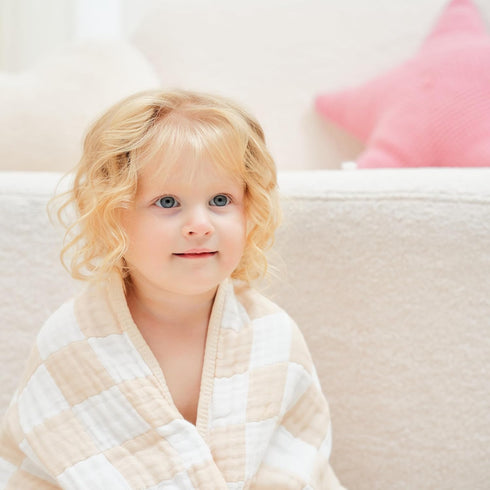 Ultra Soft Muslin Baby Blanket, Made of Viscose from Bamboo, A Versatile Swaddle and Bed Blanket for Babies, Toddlers, Boys, and Girls (1 Pack)....