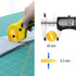 Titanium Rotary Cutter Blades 45mm 10 Pack Spare Replacement Blades with Improved Sharpness, Ideal for Quilting Scrapbooking Sewing Arts Crafts...