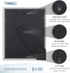 Icona Bay 8x10 Picture Frames (Silver, 6 Pack), Beautifully Detailed Molding, Contemporary Picture Frame Set, Wall Mount or Table Top, Inspiration...