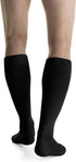 JOBST 110485 Activewear Compression Sock, 15-20mmHg, Knee High, Large, Black...