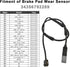 Front and Rear Brake Pad Wear Sensor 34356792289 for BMW 228I 320I 328I 335I 428I 435I M235I M3 M4...